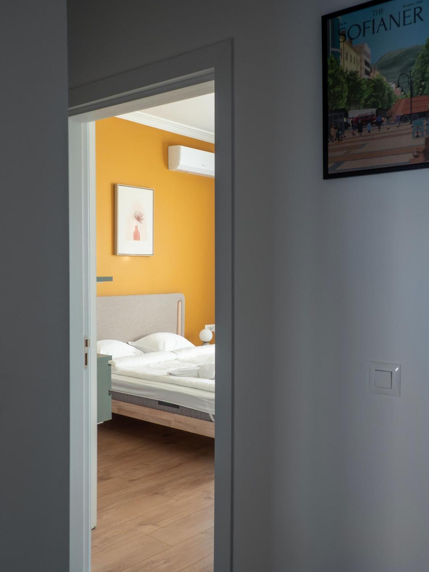 Central Apartment Parking Two Bedrooms Sky Terrace София Экстерьер фото